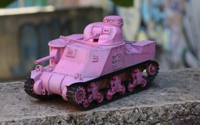 Girls und Panzer 1/35 M3 Lee Rabbit team