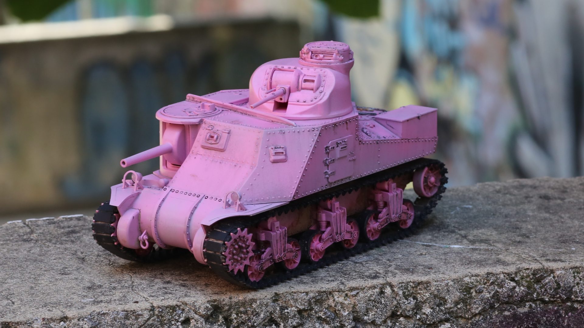 Girls und Panzer 1/35 M3 Lee Rabbit team